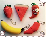 正品包邮 西瓜草莓香蕉辣椒创意u盘8G16G32G可爱迷你卡通水果优盘