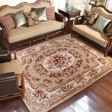 欧式美式地毯 立体剪花加密地毯防滑健康 客厅茶几卧室地毯
