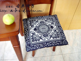 万寿软坐垫 餐椅垫 车座垫 传统中国风 纯棉布艺 高档民族风特色