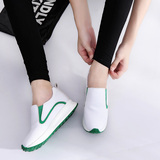 女鞋小白鞋内增高运动鞋韩版跑步鞋学生运动透气旅游休闲单鞋套脚