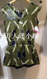 2016百家好气象夏季新款女式印花韩版高腰显瘦连衣裤裙hqop321p