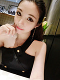 pinkyee---2016高级定制女装黑色连衣裙礼服裙