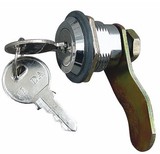 十字铜芯转舌锁水表电表箱锁配电箱锁MS401-2开关柜门锁电器箱锁