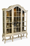 法式美式新古典家具定制 玻璃酒柜 实木餐边柜 欧式 储物柜