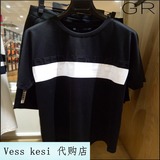 GRSAGA GR 男装专柜正品代购 16年 夏装新款黑色T恤11623211035