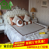 欧式床双人床实木床1.8米北欧公主床1.5米新古典卧室家具简约现代