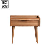 日式纯实木床头柜简约现代宜家床边柜北欧小户型橡木卧室家具特价