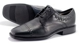 海外正品 R0CKP0RT 乐步系带黑色英伦皮鞋 气垫低帮商务休闲男鞋