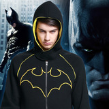 蝙蝠侠帽衫 秋季卫衣外套 超级英雄系列