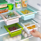 厨房用品用具冰箱隔板层架子整理挂架收纳架抽屉塑料储物盒置物架