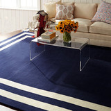时尚简约现代格子客厅地毯沙发茶几地毯卧室床边欧式满铺地毯定制
