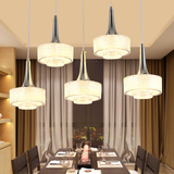 吊灯餐厅灯现代简约个性欧式吧台创意客厅水晶灯三头北欧灯具灯饰