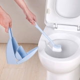 日本进口LEC马桶刷套装厕所刷卫生间带底座软毛刷创意落地清洁刷