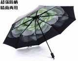 小黑伞零透光防晒伞韩国公主遮阳太阳伞折叠晴雨伞黑胶两用伞女