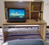 宿舍神器学生宿舍床上电脑桌 组合电脑桌 书桌书架书柜 榻榻米桌