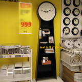 广州宜家代购IKEAPS潘朵落地立钟客厅装饰钟表大型置物落地钟