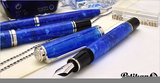 日本代购直邮 Pelikan/百利金 M805 18K金 化妆箱 蓝色钢笔