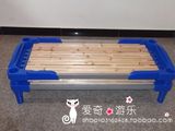 塑料连体床 宝宝床 儿童床 幼儿园休息床 实木床 可拆装