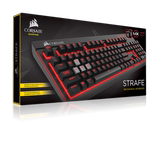 美商海盗船STRAFE 惩戒者RGB机械键盘 樱桃红轴背光游戏键盘