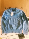 [现货包邮]ralph lauren/拉夫劳伦 男童8-20 V领针织衫 84207316