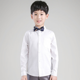 男童长袖衬衫2016新款韩版儿童衬衣中大童男孩衬衫钢琴演出合唱服