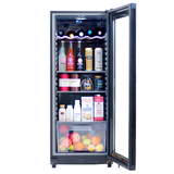 标冰LC-168冰吧家用冷藏保鲜冰柜酒柜茶叶柜水果柜 保鲜冷柜