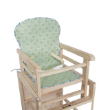 儿童餐椅凉席坐垫通用宝宝椅垫婴儿餐椅带安全带防滑座套专用凉席