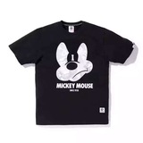 预售 7折 16夏 Aape X Mickey-限量联名 米奇老鼠 短袖T恤 情侣