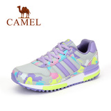 【2016新品】CAMEL骆驼女鞋 越野跑鞋 透气减震运动女鞋跑步鞋