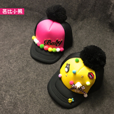 春秋季韩版可爱儿童宝宝帽子2-4岁4-8岁韩国女童帽子鸭舌帽棒球帽