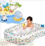 婴儿充气浴盆宝宝洗澡盆可折叠可悬挂新生儿童沐浴洗浴盆外贸正品