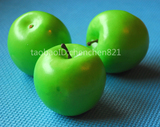 仿真青苹果 假苹果 水果装饰假水果模型 绿苹果青蛇果 假瓜果批发