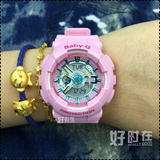 日本代购Casio卡西欧baby-G女表新款BA-110CA-2A 4A蓝色粉色手表