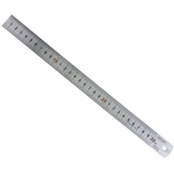 开拓 15-100cm不锈钢直尺 测量尺 刻度尺 尺子 测量工具 031103