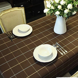 餐桌布桌布布艺西餐厅桌布长方形茶几布书桌布琉简约现代格咖啡厅