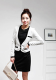 2013春装新款　韩国SZ专卖/韩版女装/淑女针织小开衫（两色入）