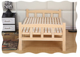 特价折叠床实木床单人双人床办公午休午睡床便携简易床1.5米小床