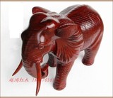 越南红木工艺品大象  吉祥如意木雕象50厘米 木象摆件