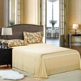 筑丝梦重磅纯色真丝床单单件100%桑蚕丝宽幅16姆米丝绸床单特价