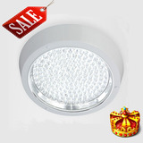 圆形方形led明装厨卫灯透明集成贴片光源阳台卫生间厨房灯具包邮