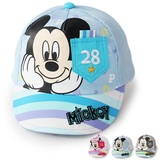 Disney正品迪士尼小童帽米奇儿童帽子宝宝网眼帽鸭舌帽夏季60158