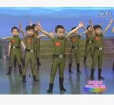 军装连体舞蹈服军旅广场舞蹈演出服儿童成人