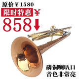 巴哈小号磷铜喇叭工厂直销降B调专业演奏小号TR-700乐器铃木巴哈