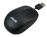 包邮ASUS华硕有线UT-220伸缩线笔记本鼠标静音蓝光笔记本USB鼠标