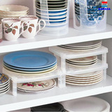 日本厨房置物架碗柜盘架简易大号晾碗架沥水架餐具塑料收纳碗碟架