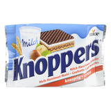 荷兰直邮 德国原装Knoppers 牛奶榛子巧克力威化饼干 25g/单包装