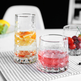 比利时进口玻璃杯创意玻璃水杯加厚耐热果汁杯家用透明杯子牛奶杯