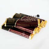 比利时Godiva高迪瓦85%巧克力酱夹心黑巧克力条45g【预订约3-4周