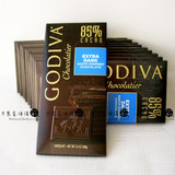 比利时Godiva高迪瓦85%板装黑巧克力100g【现货】
