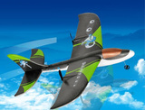 固定翼滑翔机遥控飞机模型航模玩具飞机海豚易学好飞时间长送配件